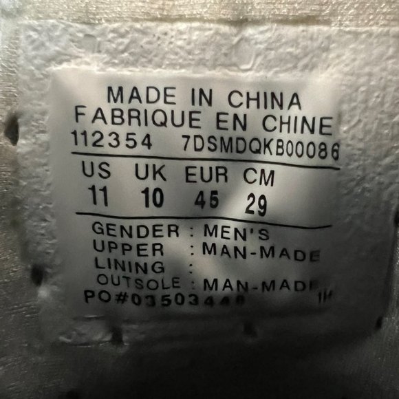 CONVERSE Attache Hi Mens Shoes Black White - Size 11 CLEAN - Picture 6 of 7